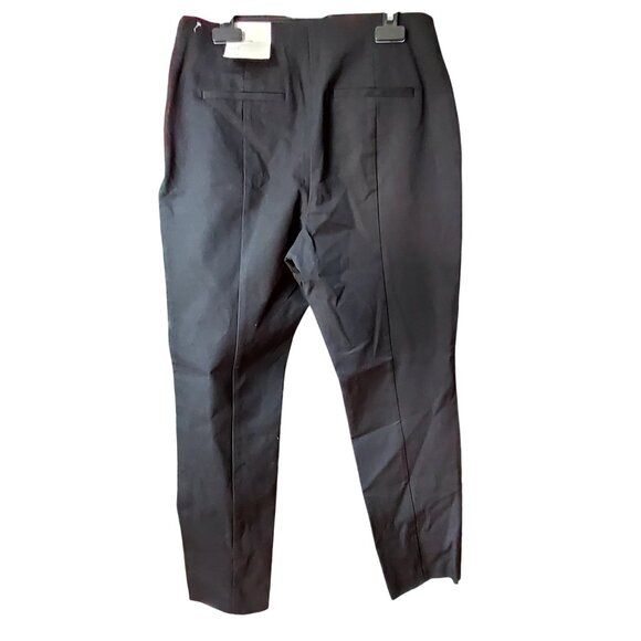 A New Day Elastic waistband for a secure fit Womens Black Slim Fit Pants Size 8 - Picture 3 of 7